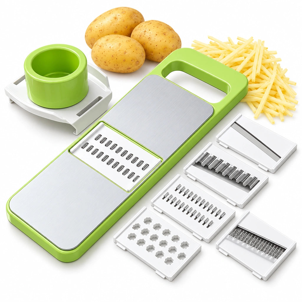 Razatoare Multifunctionala pentru Legume si Fructe 5in1
