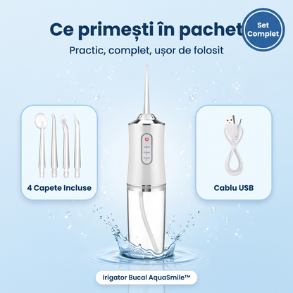 Duș Bucal Portabil AquaSmile™