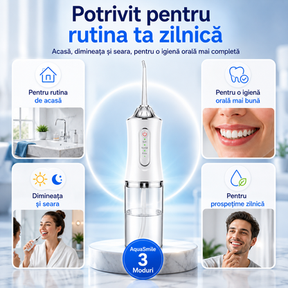 Duș Bucal Portabil AquaSmile™