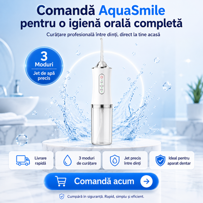 Duș Bucal Portabil AquaSmile™
