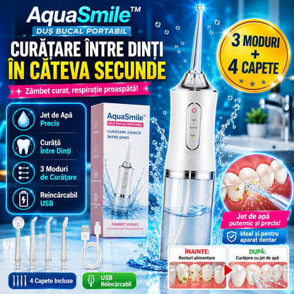 Duș Bucal Portabil AquaSmile™
