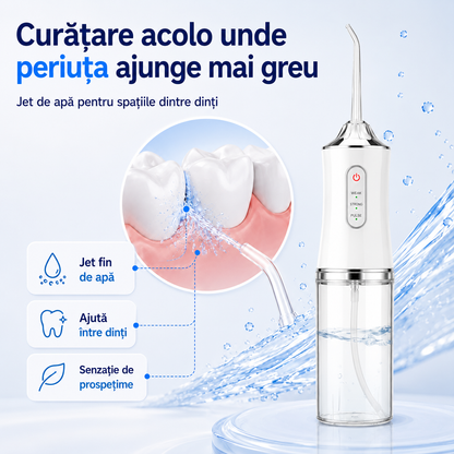 Pachet 2 în 1 - Periuță+Irigator - Rutină Orală Completă